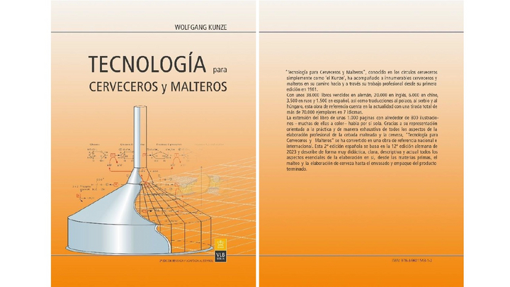 Tecnología para Cerveceros y Malteros 2nd updated Spanish edition, November 2024 (Image: VLB Berlin)